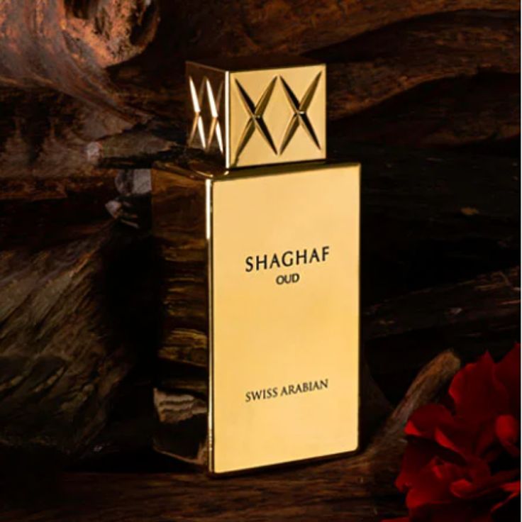 Shaghaf Oud Eau de Parfum 75mL Mouthwatering Gourmand Oud and Saffron Fragrance Long Lasting with Intense Sillage Cologne for Men and Perfume for Women by Oudh Artisan Swiss Arabian