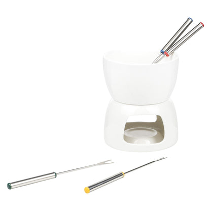 Schokoladen Fondue-Set aus Porzellan Füllmenge: ca. 450ml