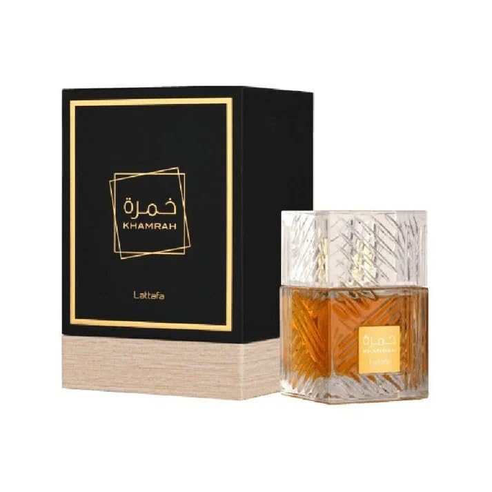 Khamrah Eau De Parfum Unisex 100ml Vanilla Sweet Warm Spicy Woody by Lattafa Perfumes