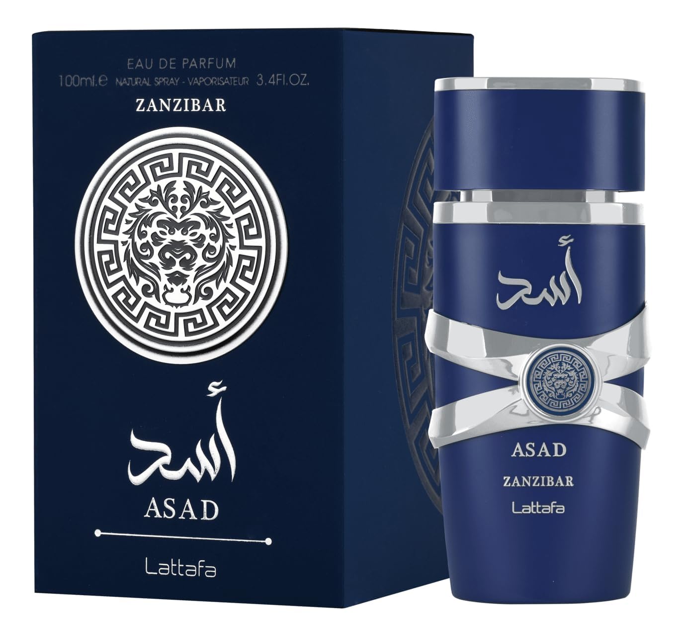 Lattafa Asad Zanzibar for Men 100ml Eau de Parfum Spray 3.4 Ounce