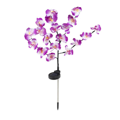 Solar Gartenstecker Orchidee Maße: ca. 75cm hoch