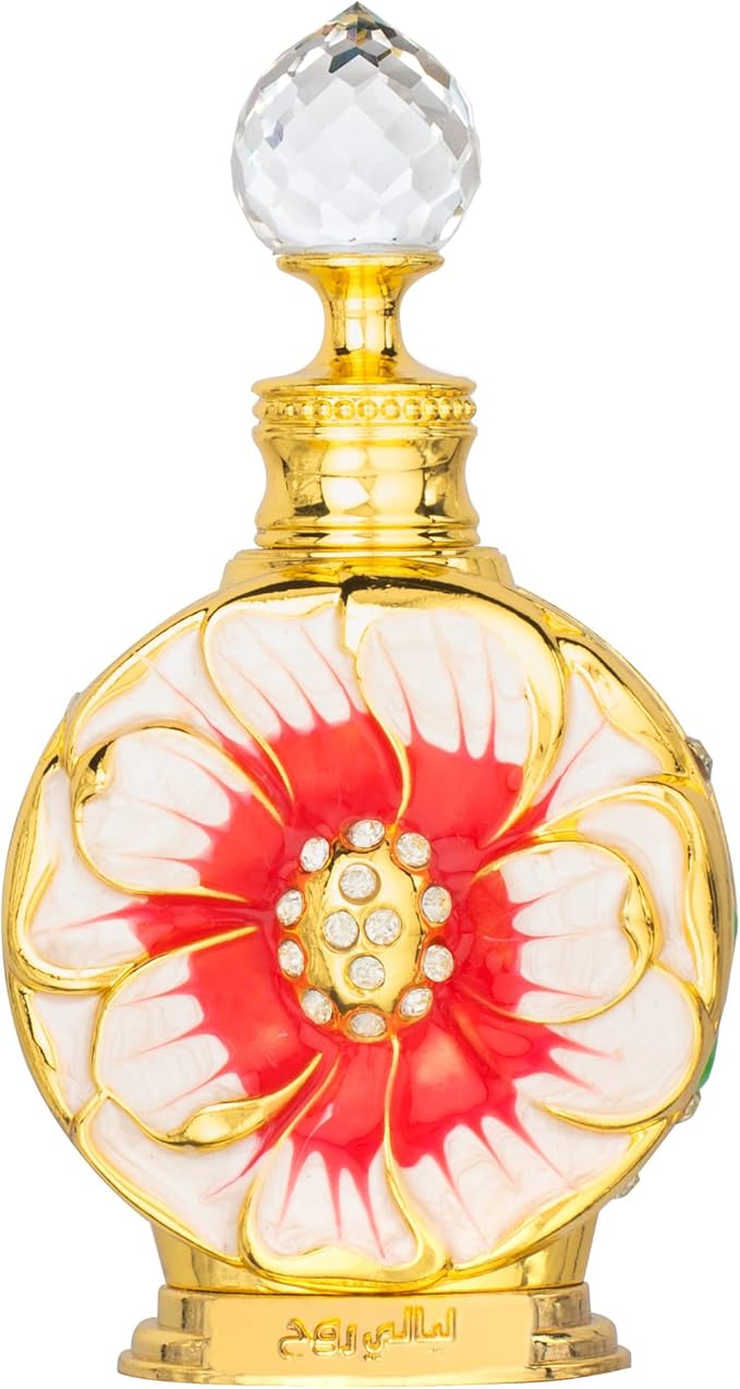 Swiss Arabian Layali Rouge for Women 0.5 oz Perfume Oil Floral 14.79ml