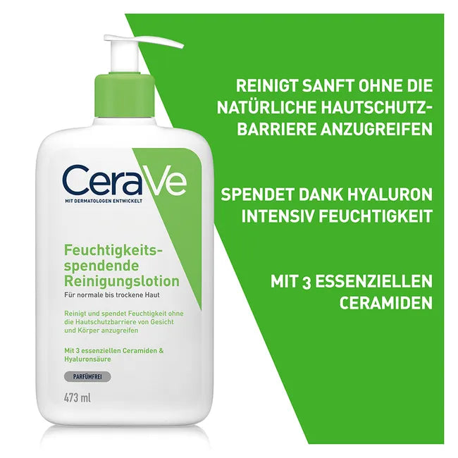 Cerave Hydrating Cleanser For Normal To Dry Skin 236mL