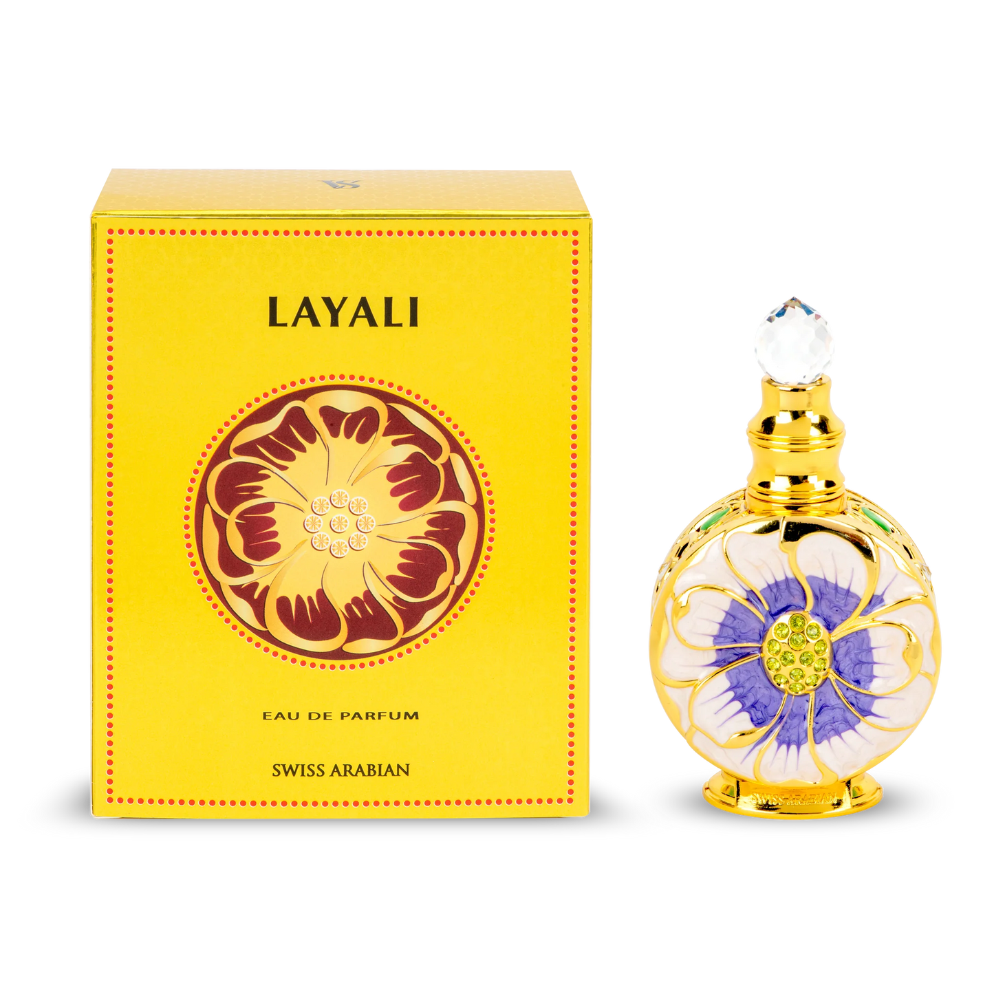 Swiss Arabian Layali Luxury Perfume Oil Fragrance 0.5 Oz