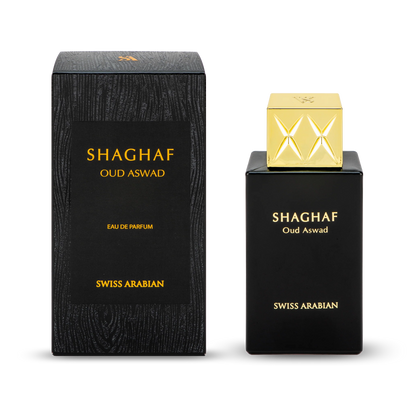 Shaghaf Oud Aswad by Swiss Arabian Unisex 2.5oz EDP Spray 75ml