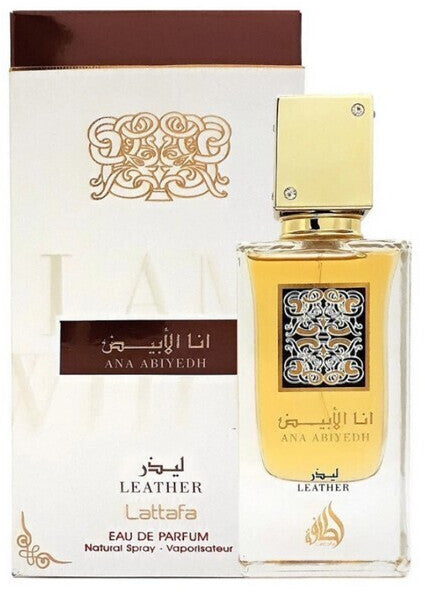 Lattafa Ana Abiyedh Leather Unisex Eau de Parfum Spray 60ml