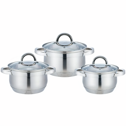 6-Piece Premium Stainless Steel Cookware Set from Ratana